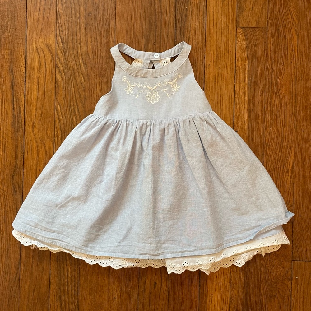 Dylan and Abby Twirling Eyelet Dress - Size 24 Months
